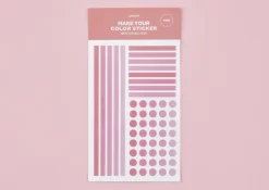 See-through Layer Color Sticker