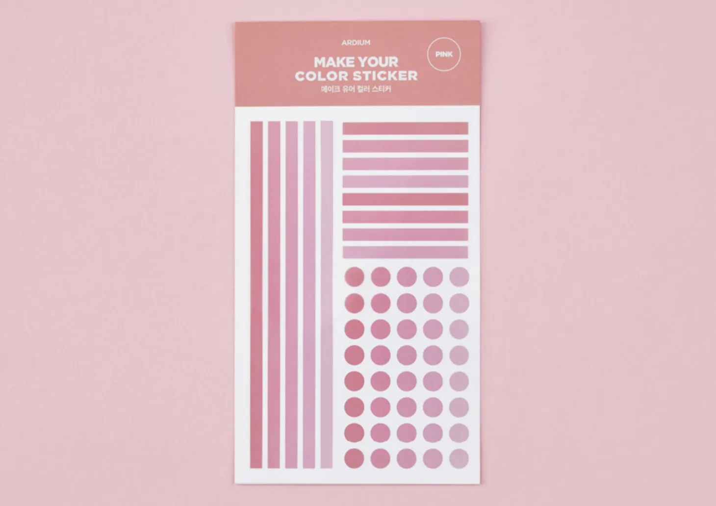 See-through Layer Color Sticker