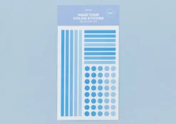 See-through Layer Color Sticker