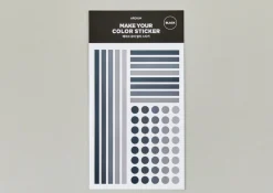 See-through Layer Color Sticker