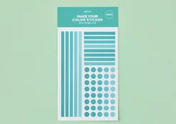 See-through Layer Color Sticker