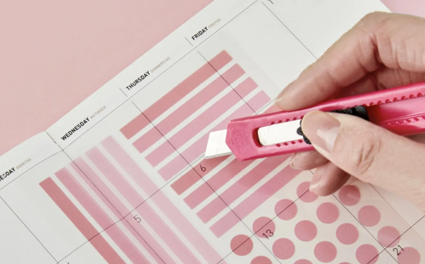 See-through Layer Color Sticker