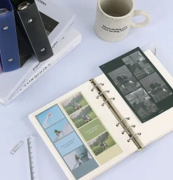 Self-adhesive 6 Ring A6 Wide Photo Album Refill