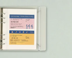 Self-adhesive 6 Ring A6 Wide Photo Album Refill