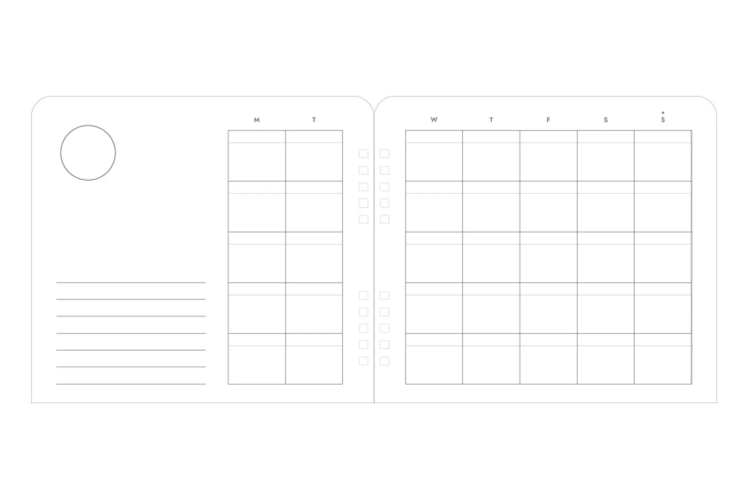 Semi Year Archiving Pocket Planner