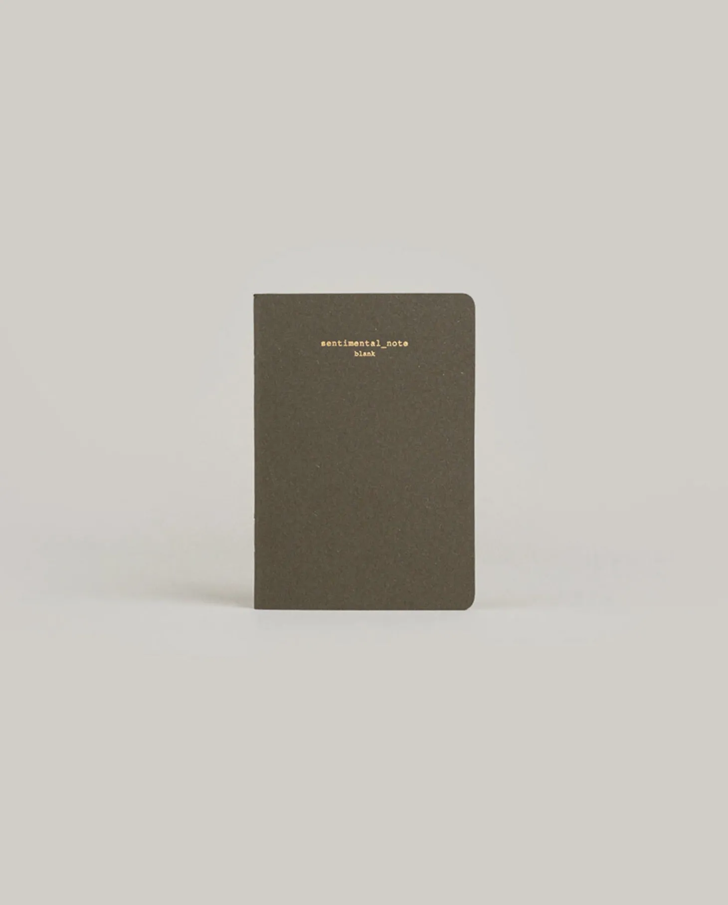 Sentimental Mini Plain Notebook