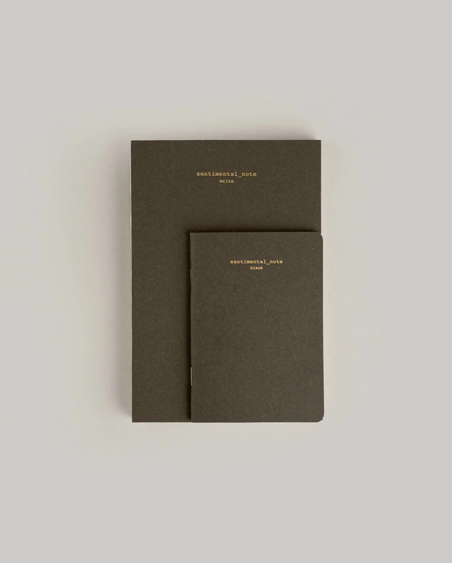 Sentimental Mini Plain Notebook