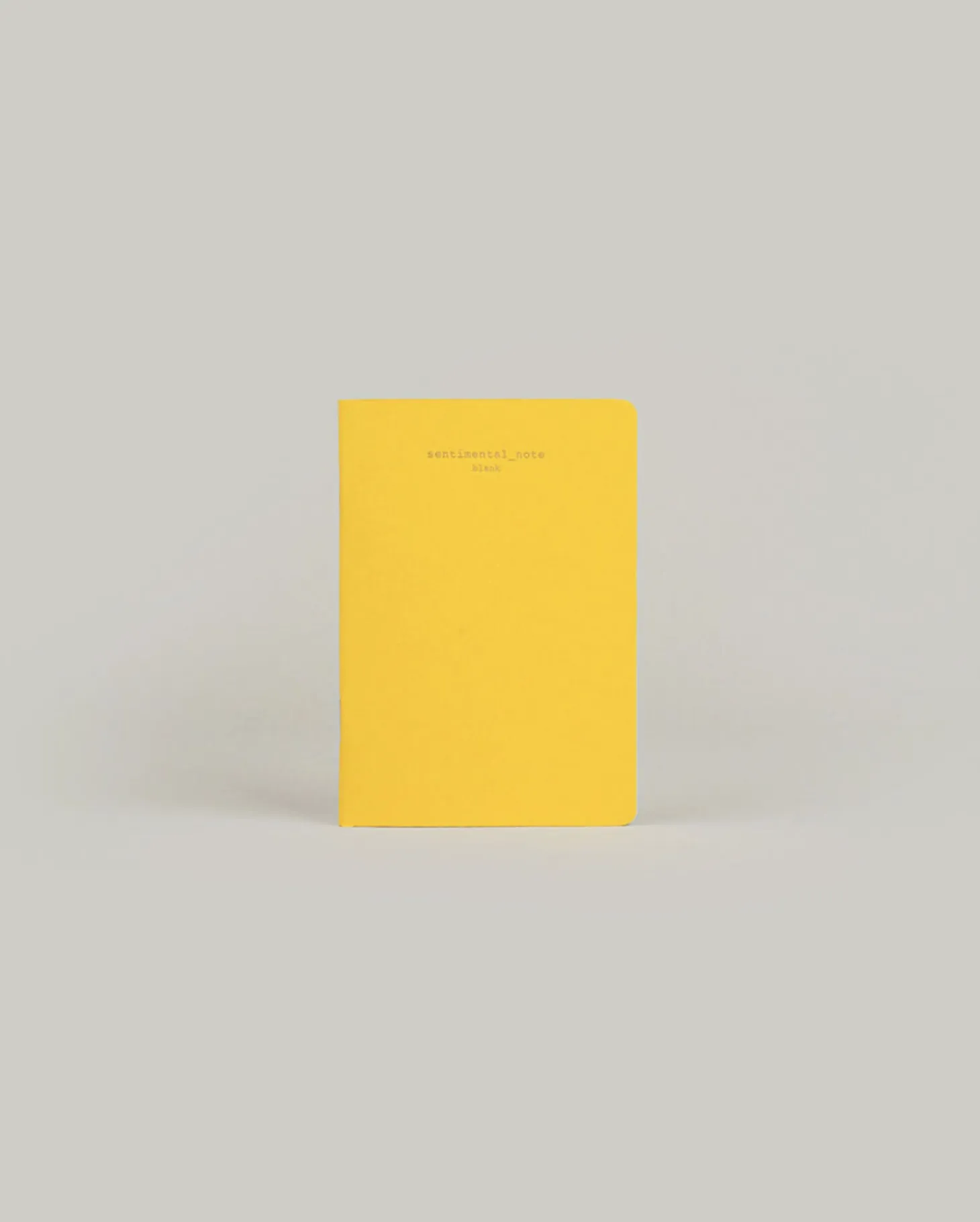 Sentimental Mini Plain Notebook