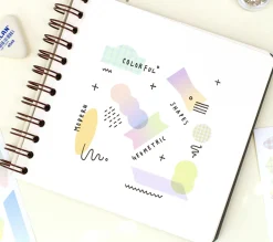 Shape Color Palette Sticker