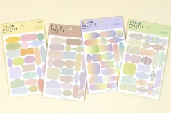 Shape Color Palette Sticker