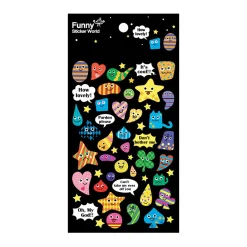 Shape Emoji Puffy Sticker
