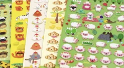 Sheep Emoji Puffy Sticker
