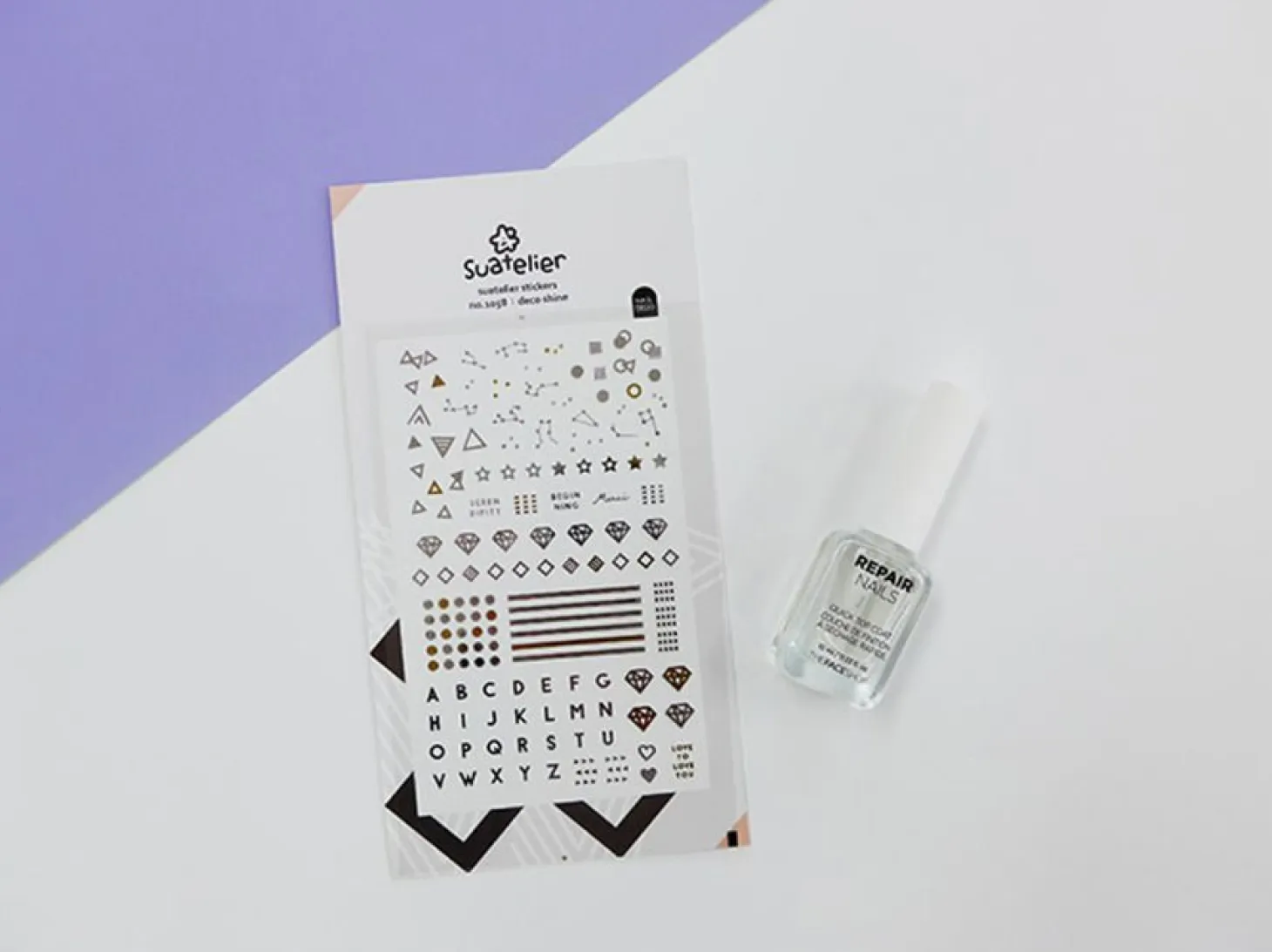 Shine Nail Deco Sticker