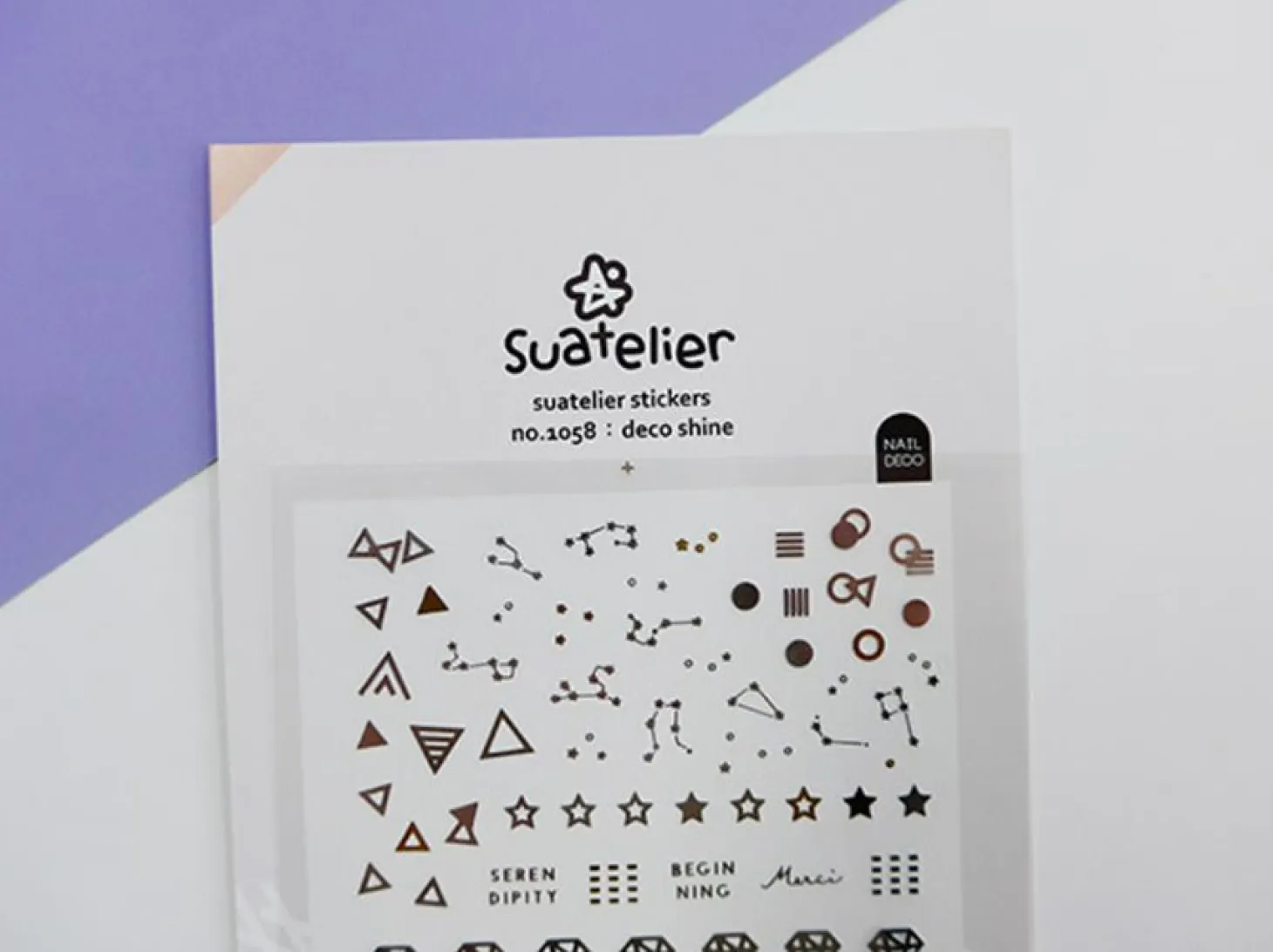 Shine Nail Deco Sticker