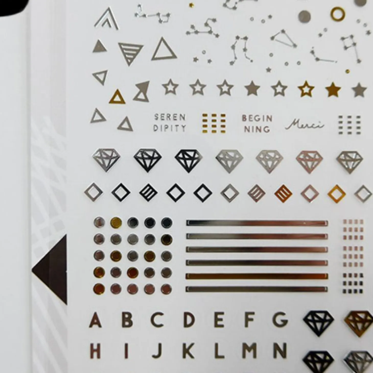 Shine Nail Deco Sticker