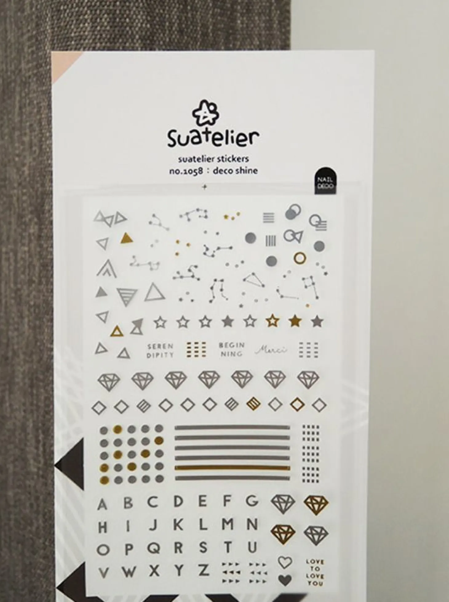 Shine Nail Deco Sticker