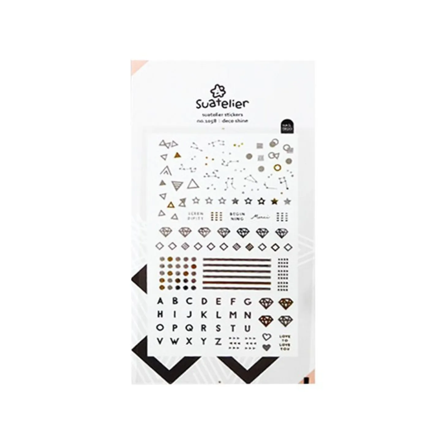 Shine Nail Deco Sticker