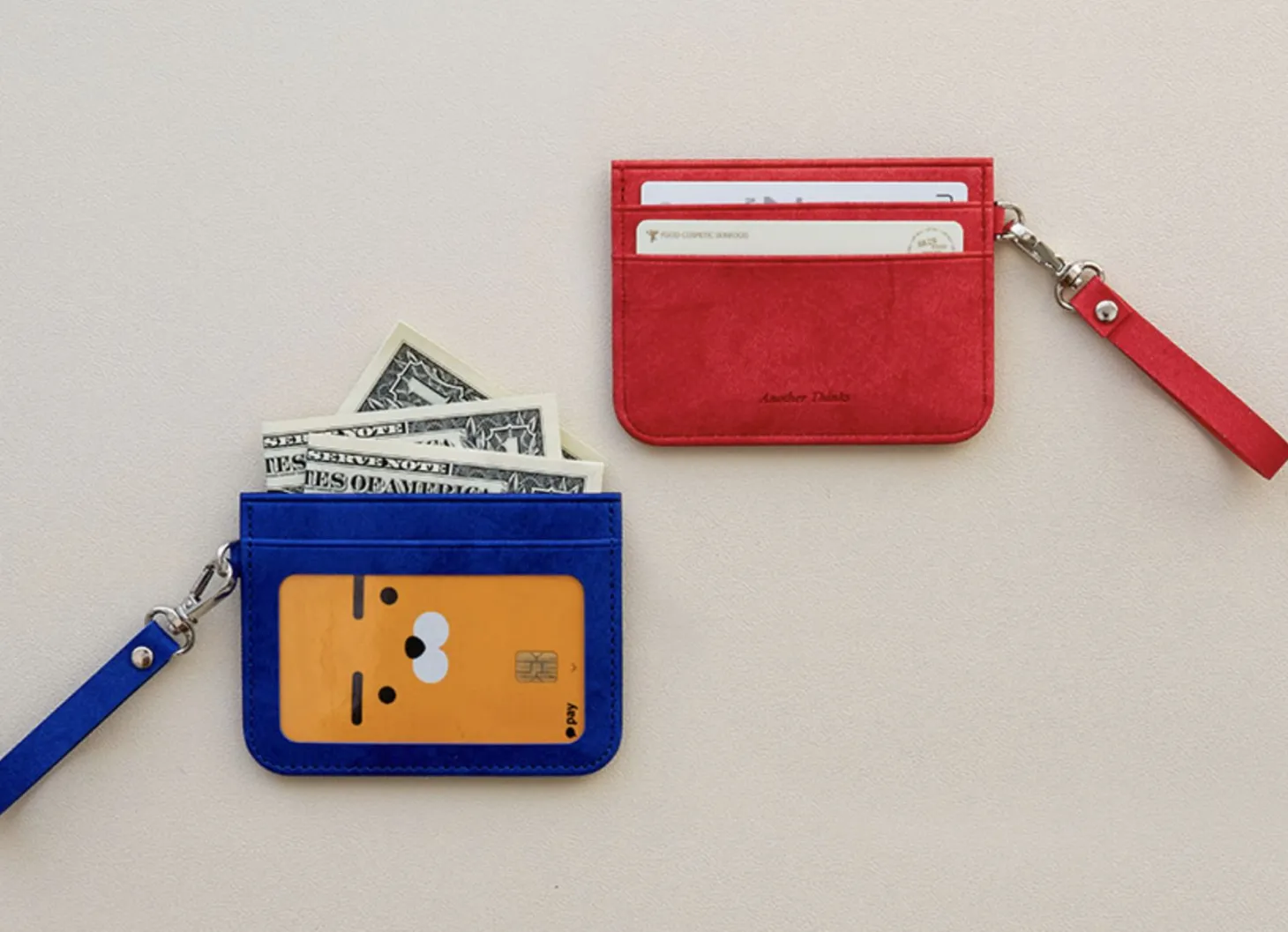 Simple Ash Strap Card Pocket