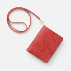 Simple Ash Wallet + Neck Strap Set