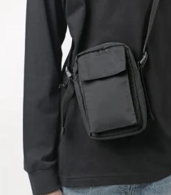 Simple Black Phone Crossbody Bag