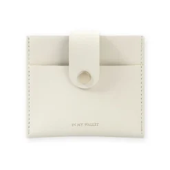Simple Button Half Wallet
