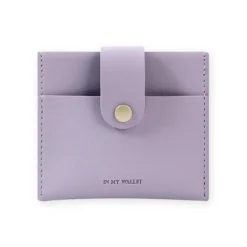 Simple Button Half Wallet