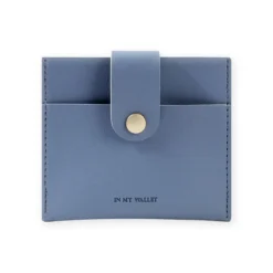 Simple Button Half Wallet