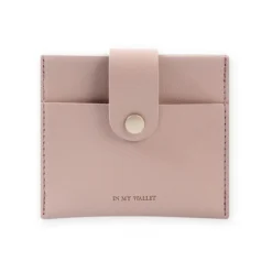 Simple Button Half Wallet