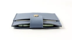 Simple Button Half Wallet