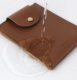 Simple Button Passport Pocket