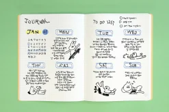 Simple Kind B5 Short Notebook