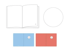 Simple Kind B5 Short Notebook