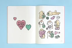 Simple Kind B5 Short Notebook