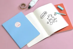 Simple Kind B5 Short Notebook