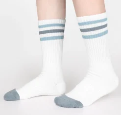 Simple Non-slip Athletic Crew Socks