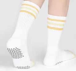Simple Non-slip Athletic Crew Socks