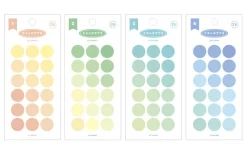 Simple Palette Round Sticker