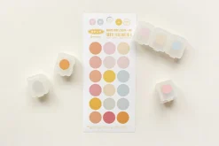 Simple Palette Round Sticker