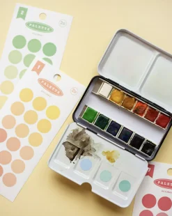 Simple Palette Round Sticker