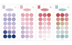 Simple Palette Round Sticker