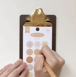 Simple Palette Round Sticker