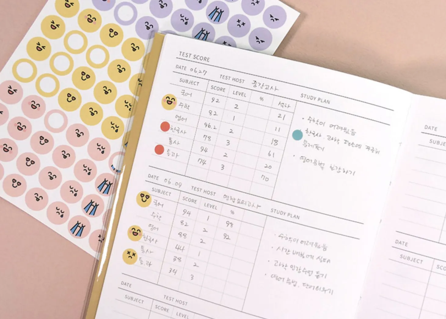 Simple Quarterly Study Planner