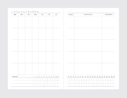 Simple Quarterly Study Planner