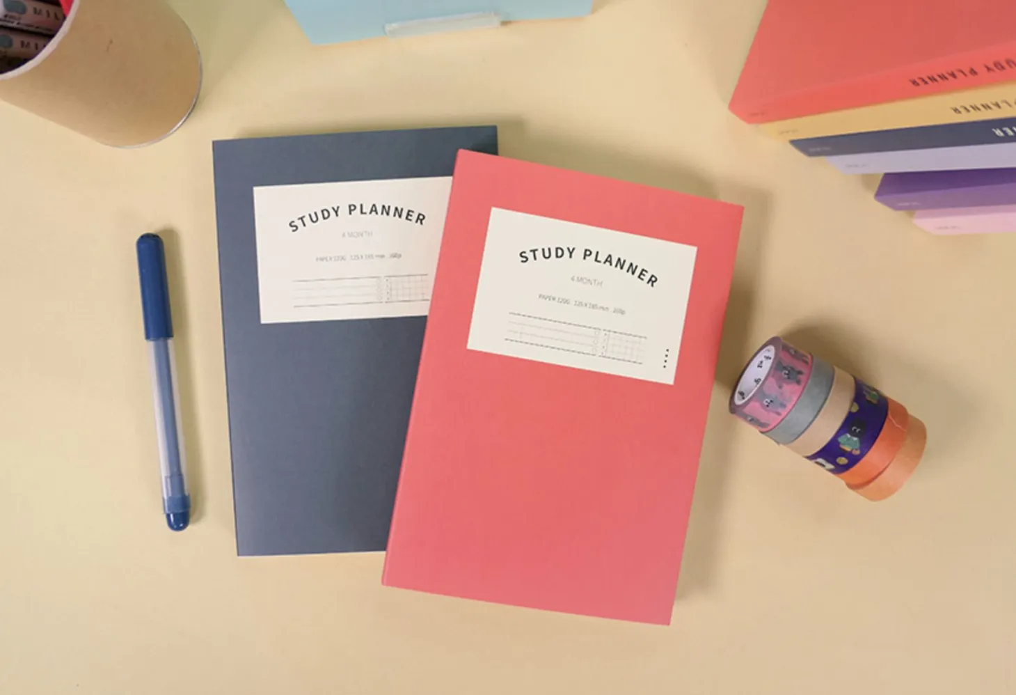 Simple Quarterly Study Planner