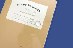 Simple Quarterly Study Planner