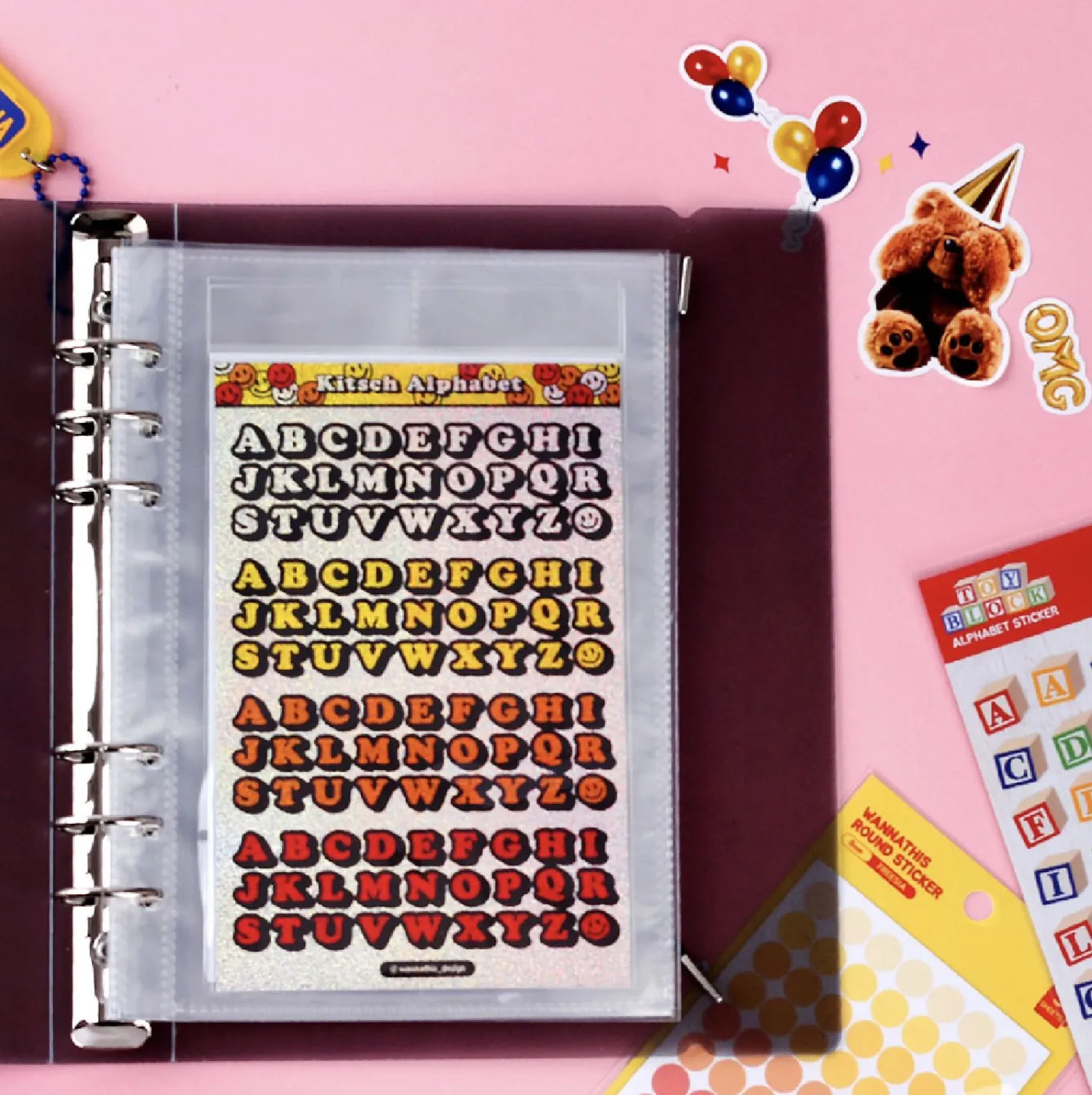 Simple 6 Ring A5 Binder