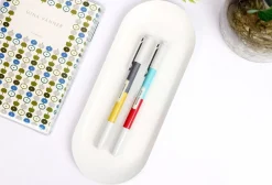 Simple Steel Pen Tray