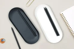 Simple Steel Pen Tray