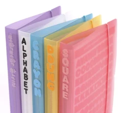 Simple Sticker Pocket File Holder