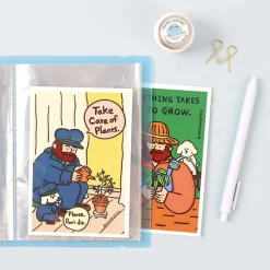 Simple Sticker Pocket File Holder